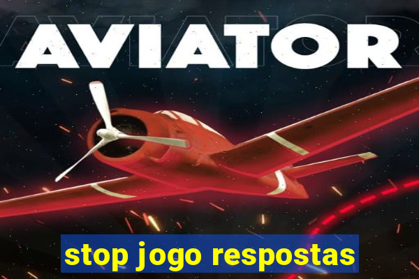 stop jogo respostas